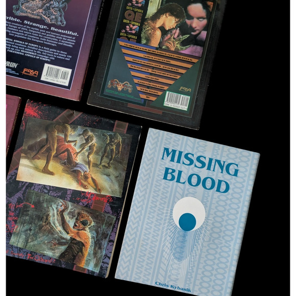 Shadowrun Lot of 7 Sourcebooks Unleash Your Inner Abilities Missing Blood 1990 - Picture 9 of 16